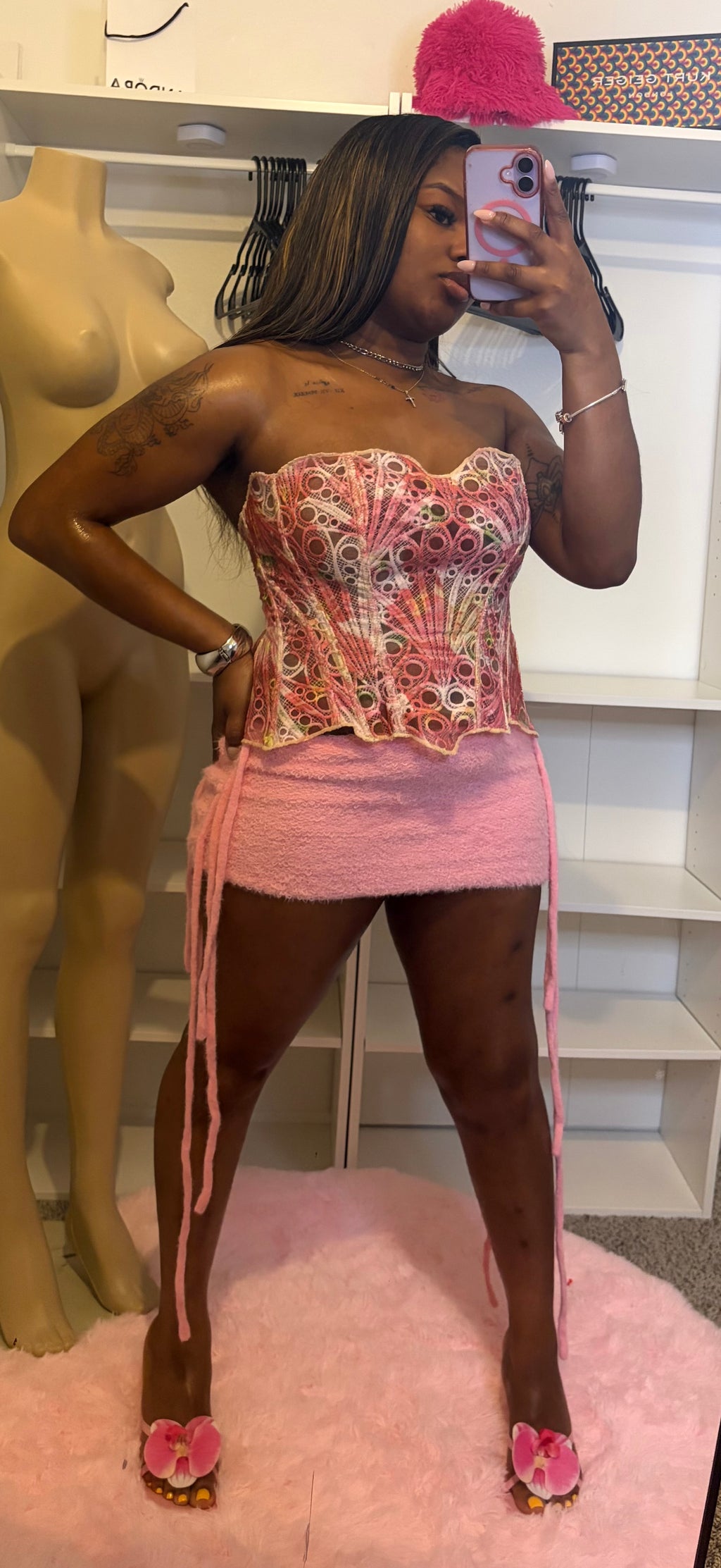 Pink Muse Corset & Skirt Set
